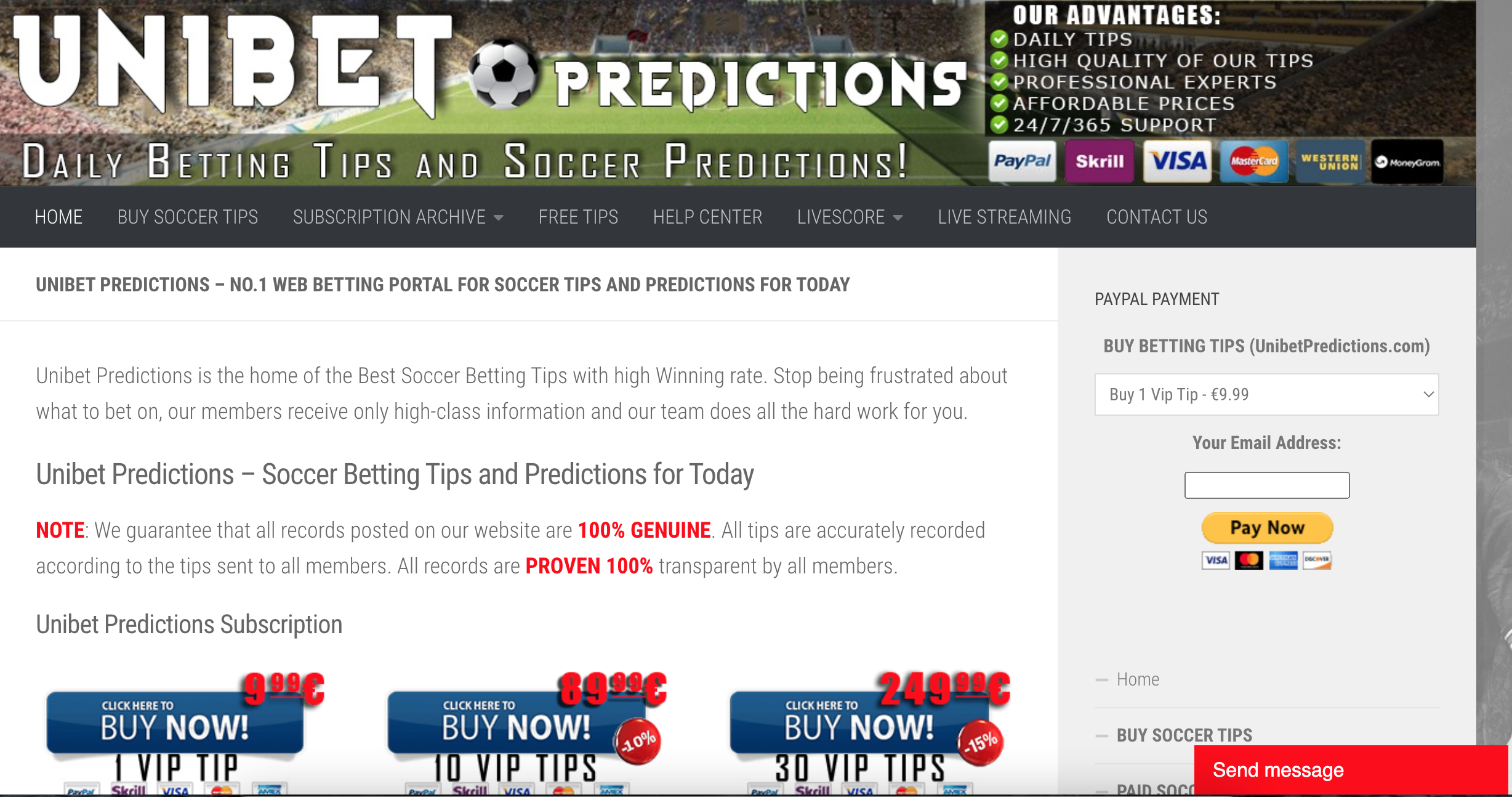 Unibetpredictions.com